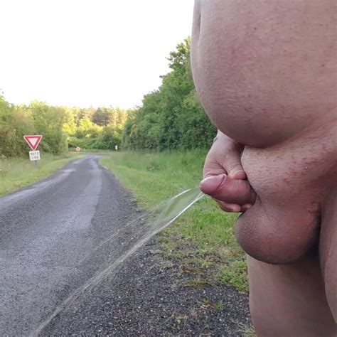Nude And Pee On The Road Shemale Outdoors Public HD Porn B XHamster