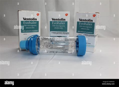 Ventolin Evohaler Inhalador Del Asma Del Sulfato De