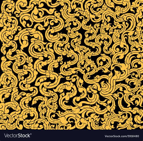 Vine Pattern Royalty Free Vector Image Vectorstock