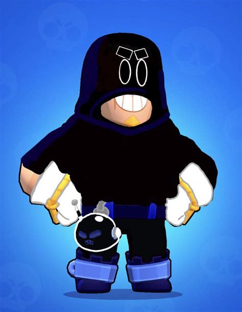 Grom Skin Idea (Robber Grom) : r/Brawlstars