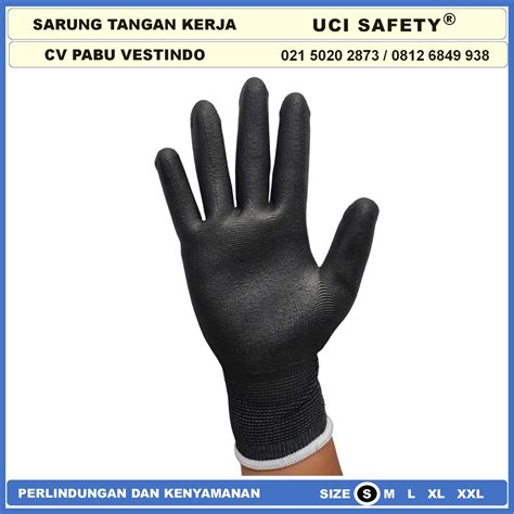 Sarung Tangan Montir Multitask Kerja Uci Safety Industri Pabrik Hand