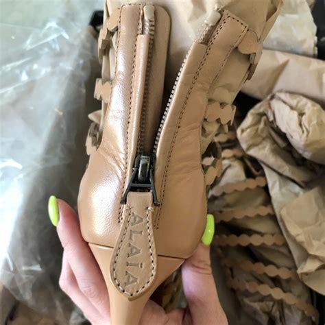 Alaia Shoes Alaia Nude Strappy Sandal Heels Poshmark