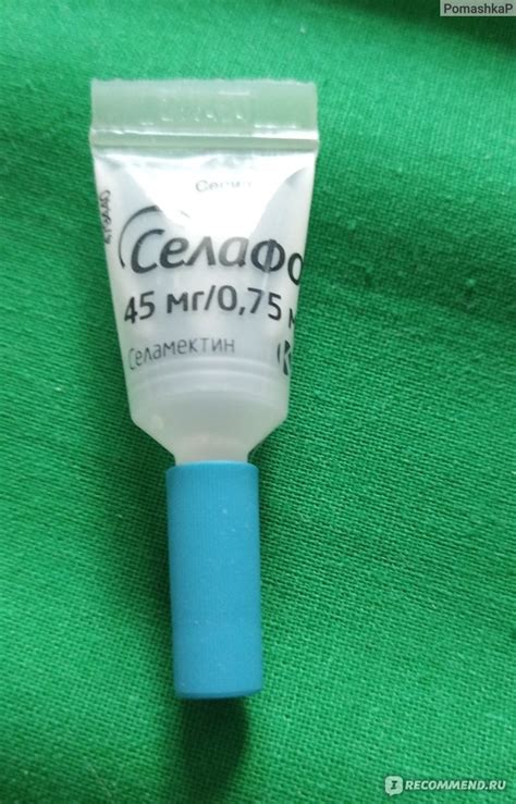 Противопаразитарные средства KRKA Селафорт 6% для кошек 2,6–7,5 кг ...