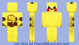 Pikachu Minecraft Skin