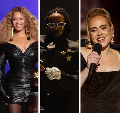 Grammys 2023 Top Nominees Include Beyonce Kendrick Lamar Adele And