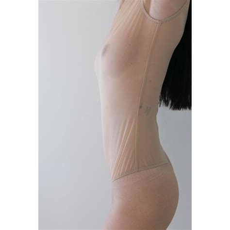 Nude Sheer Mesh Bodysuit