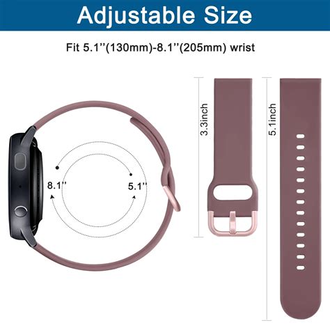 Ремешок для Amazfit GTS 2 4 Mini/GTS 3/GTS 2e/Bip 3 Pro/Bip U Pro/Bip S ...