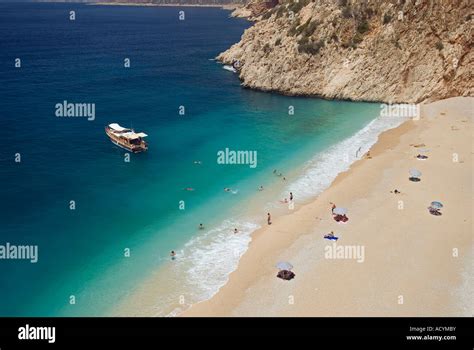 Kaputas Beach near Kas, Antalya Turkey Stock Photo - Alamy