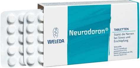 Weleda Neurodoron Tabletten 200 Stk Ab 22 52 Dezember 2024 Preise