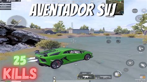 MY NEW LAMBORGHINI AVENTADOR SVJ IPAD PRO M1 4FINGER GYRO PUBG