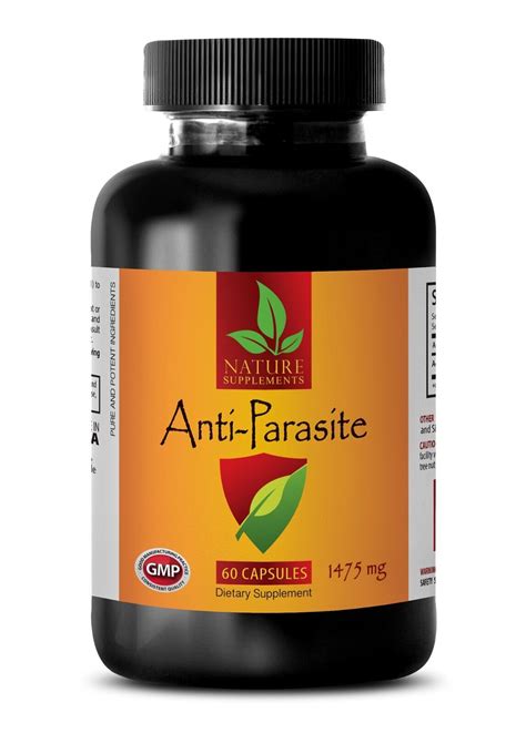antiparasitic - ANTI PARASITE COMPLEX - detox body cleanse -1 Bottle 60 ...