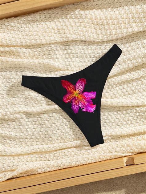 Mai Bikini Sensual Casual De Praia Elegante Tipo Tanga Para Mulheres Shein Brasil