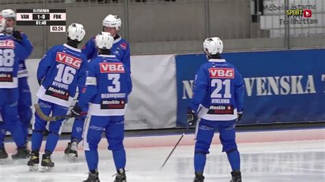 Elitserien Ifk V Nersborg Frilles S Bk Youtube