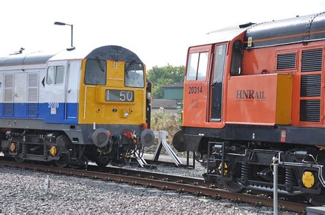 Balfour Beatty Class 20 0 20189 And Hnrc Class 20 3 20314 A Photo On Flickriver