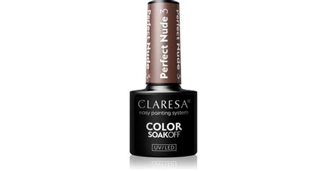 Claresa SoakOff UV LED Color Perfect Nude gélový lak na nechty notino sk