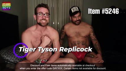Tiger Tyson Replicock Inches Pornstar Monster Dildo For Gay Suction Cup Realistic Dildo