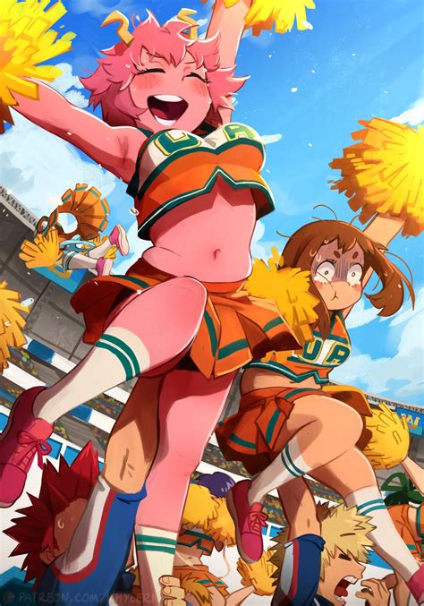 Kirishima Eijirou Uraraka Ochako Ochaco Uraraka Asui Tsuyu