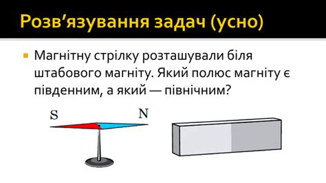 Постійні магніти. Дослід Ерстеда