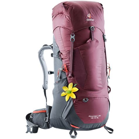 Deuter Aircontact Lite 45 +10 SL | Leicht-Wanderrucksack Damen, 169,9
