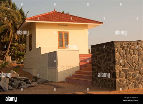 Tiled Roof House Trivandrum Thiruvananthapuram Kerala India Asia