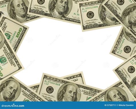 Frame made of money stock image. Image of bill, buying - 5750711