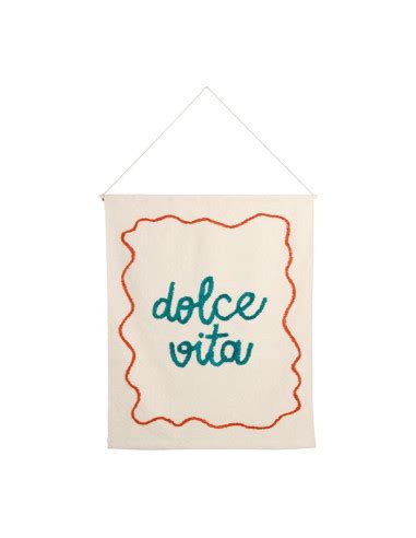 Toile Jute Bois Dolce Vita Dragone Art Deco