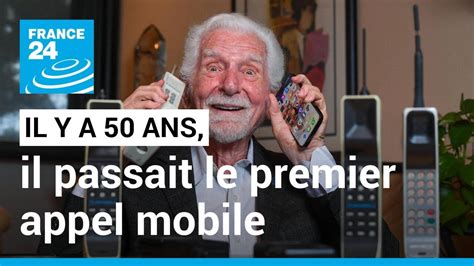 Il y a 50 ans Martin Cooper l inventeur du téléphone portable