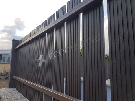Заборная доска Ecodecking Классик на забор частного дома - Ecodecking