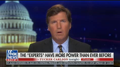 Tucker Carlson claims medical experts 'failed us badly' on the coronavirus