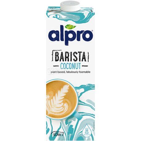 Alpro, Barista Coconut, 1 л, Алпро Бариста, Кокосовое молоко - купить ...