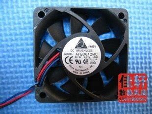 Good Quality Original Delta 6CM Cooling Fan 6013 12V 0 17A AFB0612MC