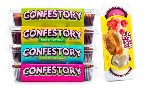 Rebranding of packages Confestory | Ребрендинг упаковок :: Behance