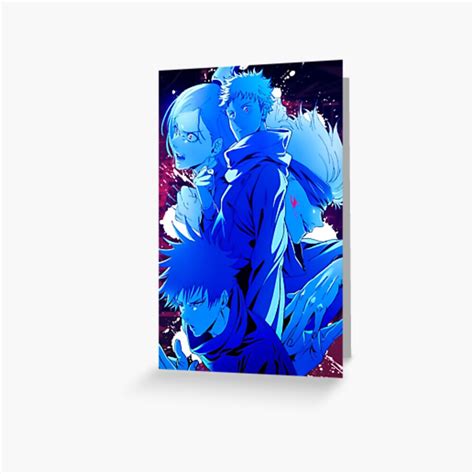 Satoru Gojo Jujutsu Kaisen Fanart Greeting Card For Sale By Valekun