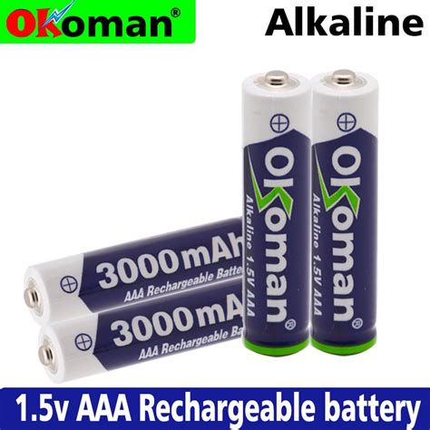 Aaa Battery Mah V Alkaline Aaa Rechargeable Battery For Remote