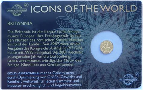 Ruanda Francs Icons Of The World Britannia Oz Gold