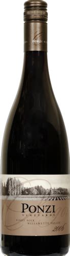 Ponzi Pinot Noir Wine Ml Frys Food Stores