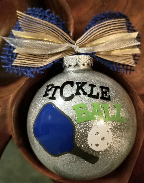 Christmas Ornament Pickleball Life is Fun - Etsy