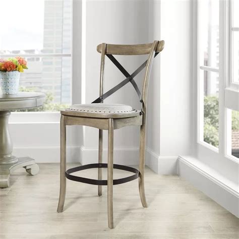 Gracie Oaks Heffner 26 Bar Stool And Reviews Wayfair