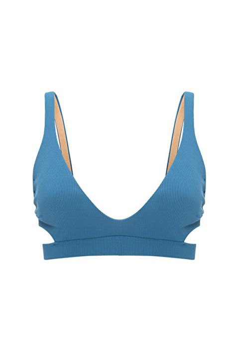 Playa Cut Out Bikini Üstü Haiti Mavi Penti