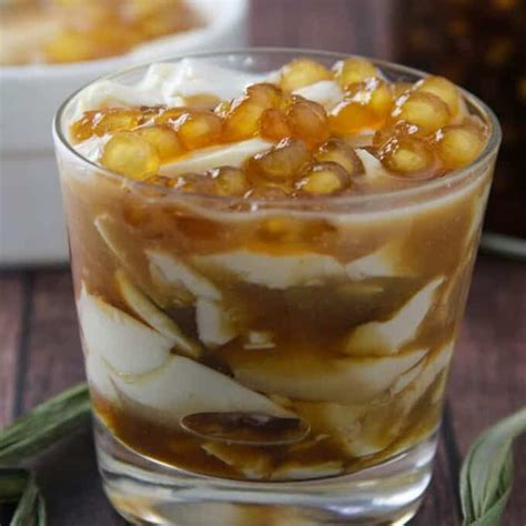 Taho Is A Filipino Delicacy Made Of Silken Tofu Sago Pearls And Brown Sugar Syrup It S A