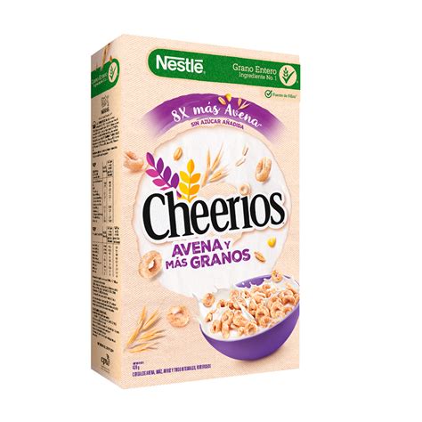 Cereal Cheerios Avena Y Más Granos 420g Justo Súper A Domicilio