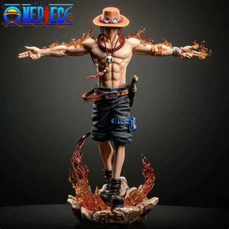 Figura De Acci N De One Piece Ace Portgas D Ace Estatua De Pvc De Cm