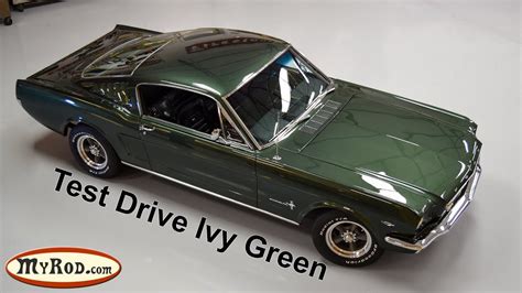 1966 Mustang Fastback Ivy Green Youtube