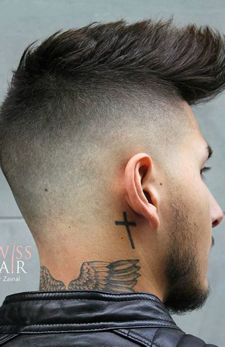 Tattoos Behind Ear For Men