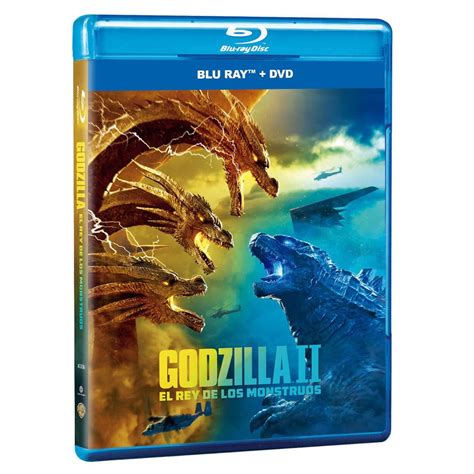 BR DVD Godzilla II El Rey De Los Monstruos