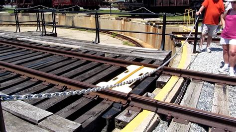 Railroad Museum Of Pennsylvania Turntable History And Demonstration Youtube