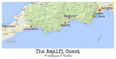 Printable Map Of Amalfi Coast Prntbl Concejomunicipaldechinu Gov Co