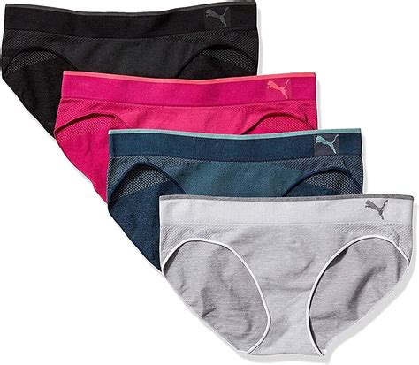 PUMA Womens Sports Stretch Bikini Pack Amazon Ca Clothing Shoes Accessories