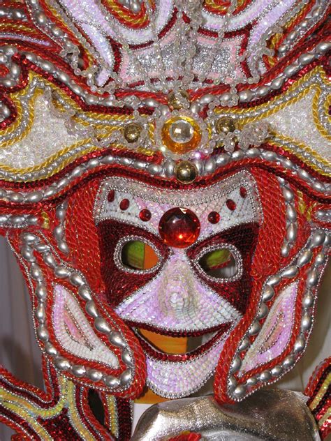 A mask from the famous MassKara Festival in Bacolod City, Philippines ...