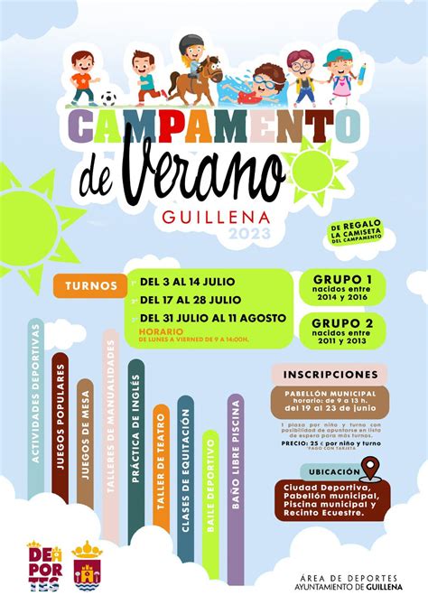 Campamento De Verano Guillena Ayuntamiento De Guillena